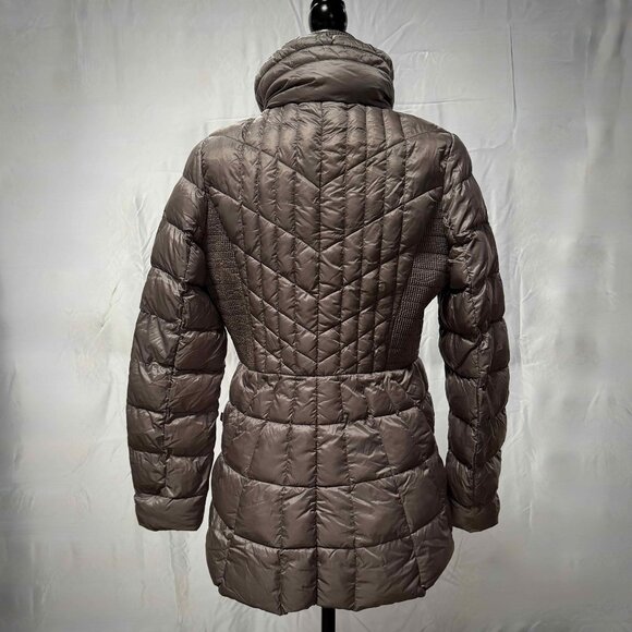 Bernardo Women's Puffer Jacket - Taupe - Picture 3 of 9